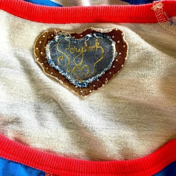 Anthropologie scrapbook Top size Med - Picture 5 of 6